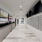 recessed lighting throughout spacious mailroom